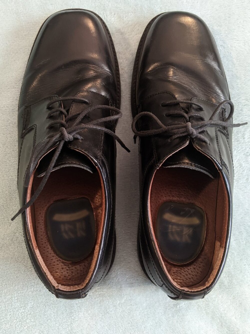 Nunn Bush Comfort Gel Laced Up Oxford Mens 9M Oxford